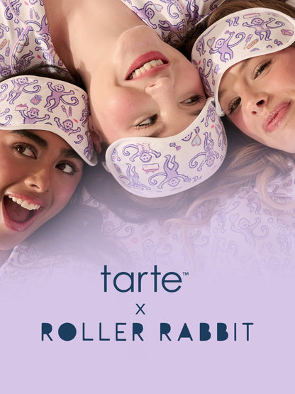 tarte x Roller Rabbit eye mask