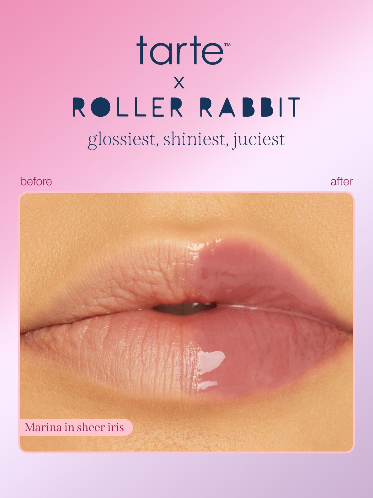 tarte x Roller Rabbit tartelette™ tubing mascara, lip vinyl & freckle stamp