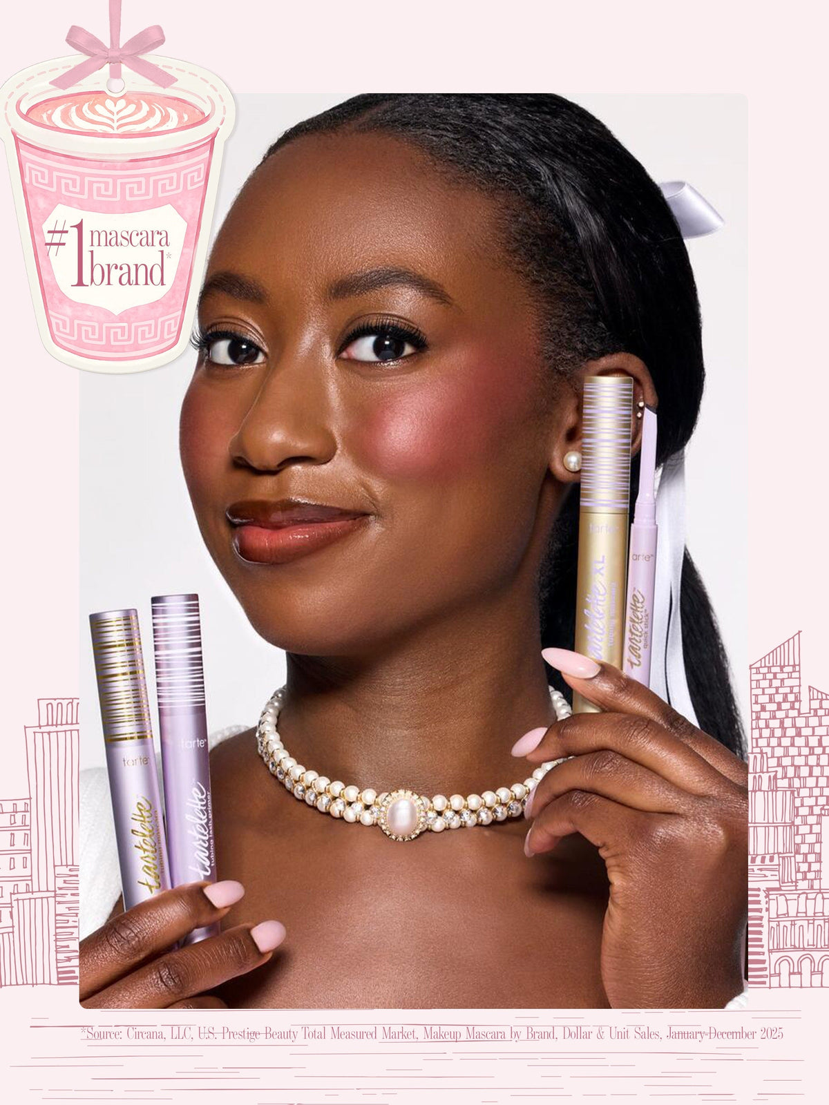 eyes on me mascara & liner clutch
