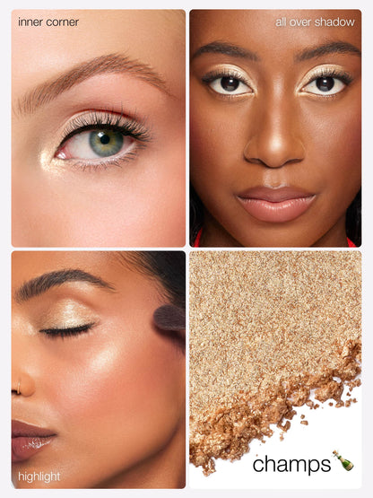 glow pot eyeshadow & brush