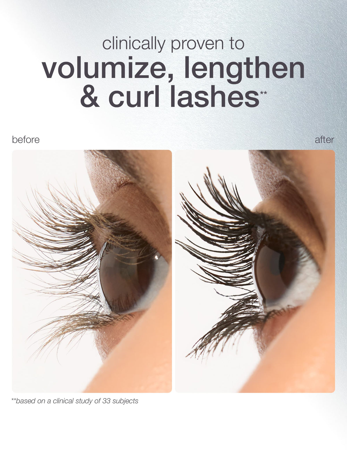 lights, camera, lashes™ platinum mascara