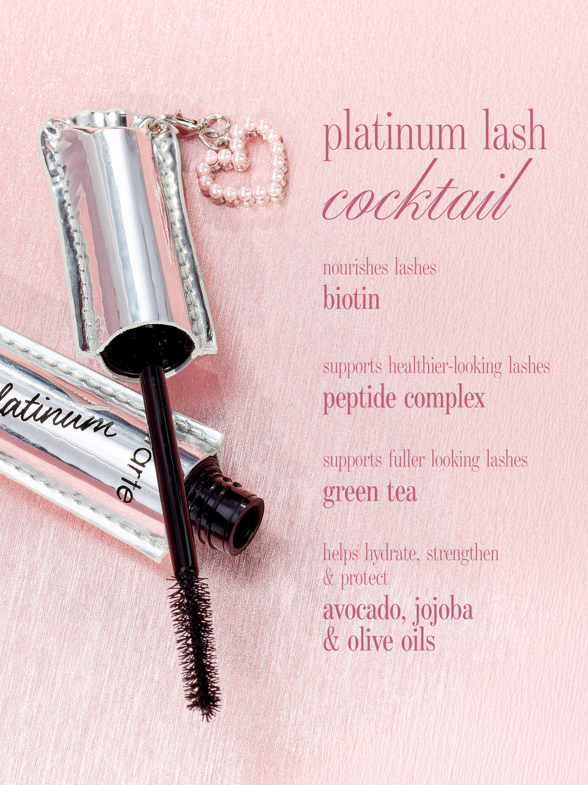 limited-edition lights, camera, lashes™ platinum mascara