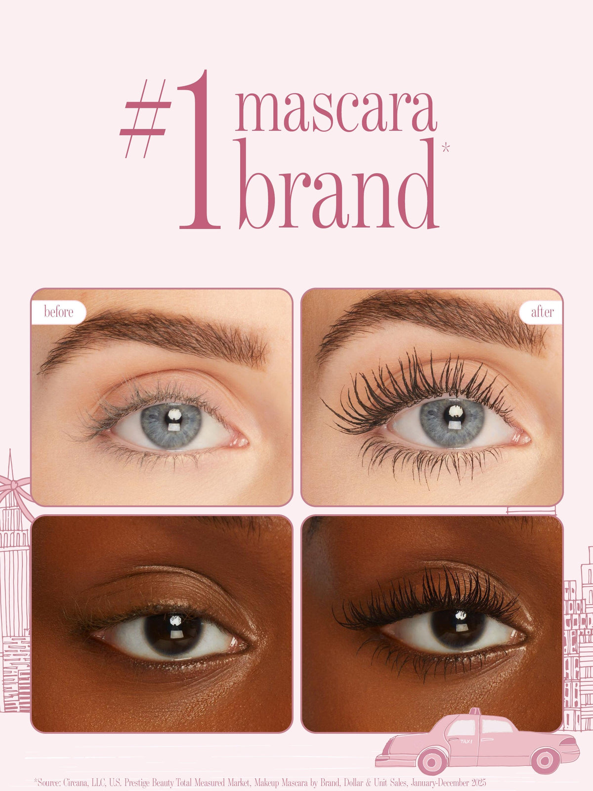 limited-edition tartelette™ XL tubing mascara