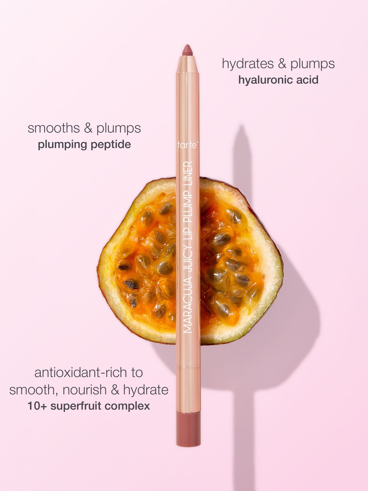 maracuja juicy lip plump liner with limited-edition charm