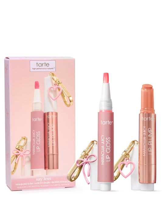 say less maracuja juicy lip duo