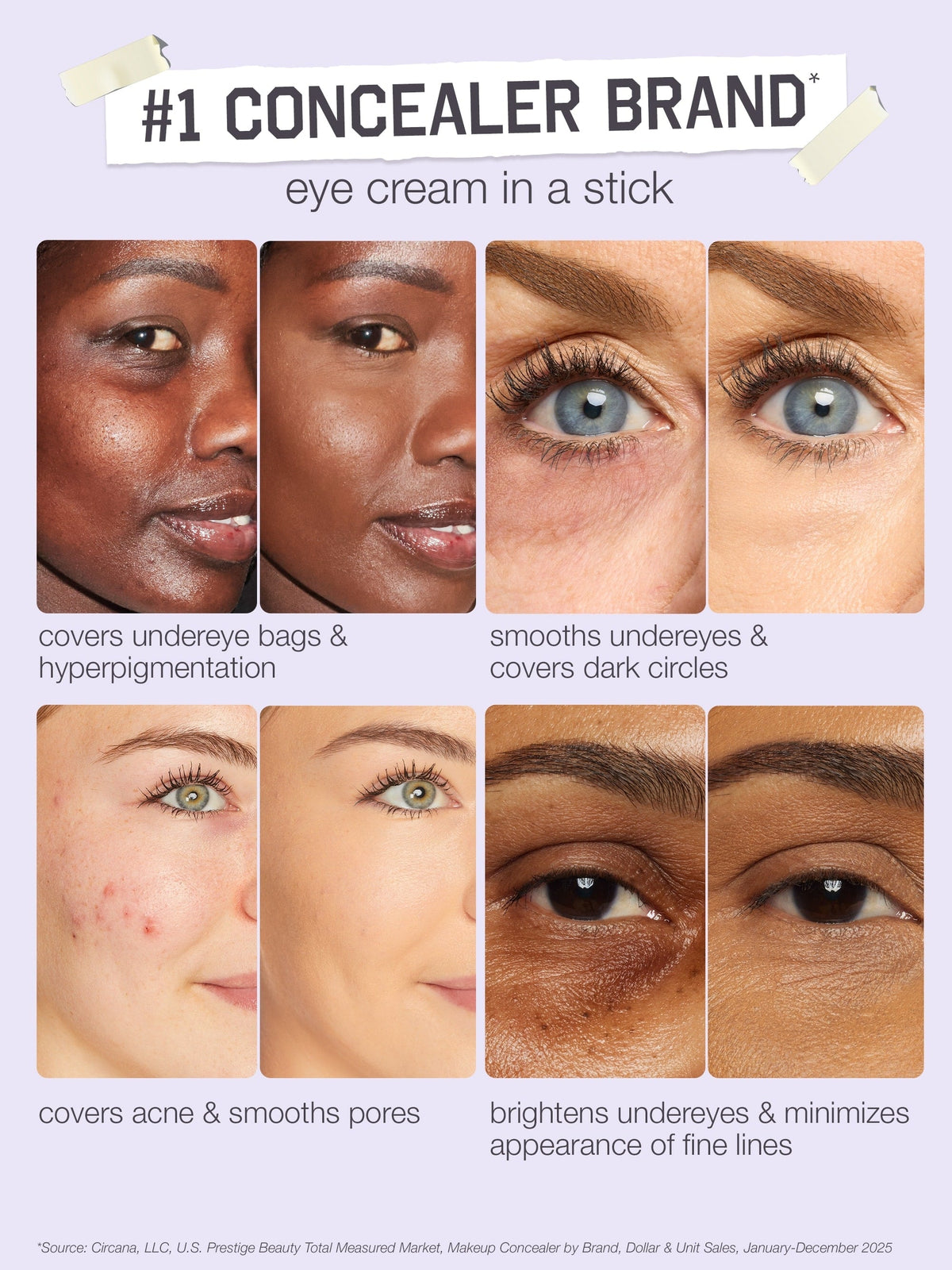 tarte shape tape™ blur concealer stick