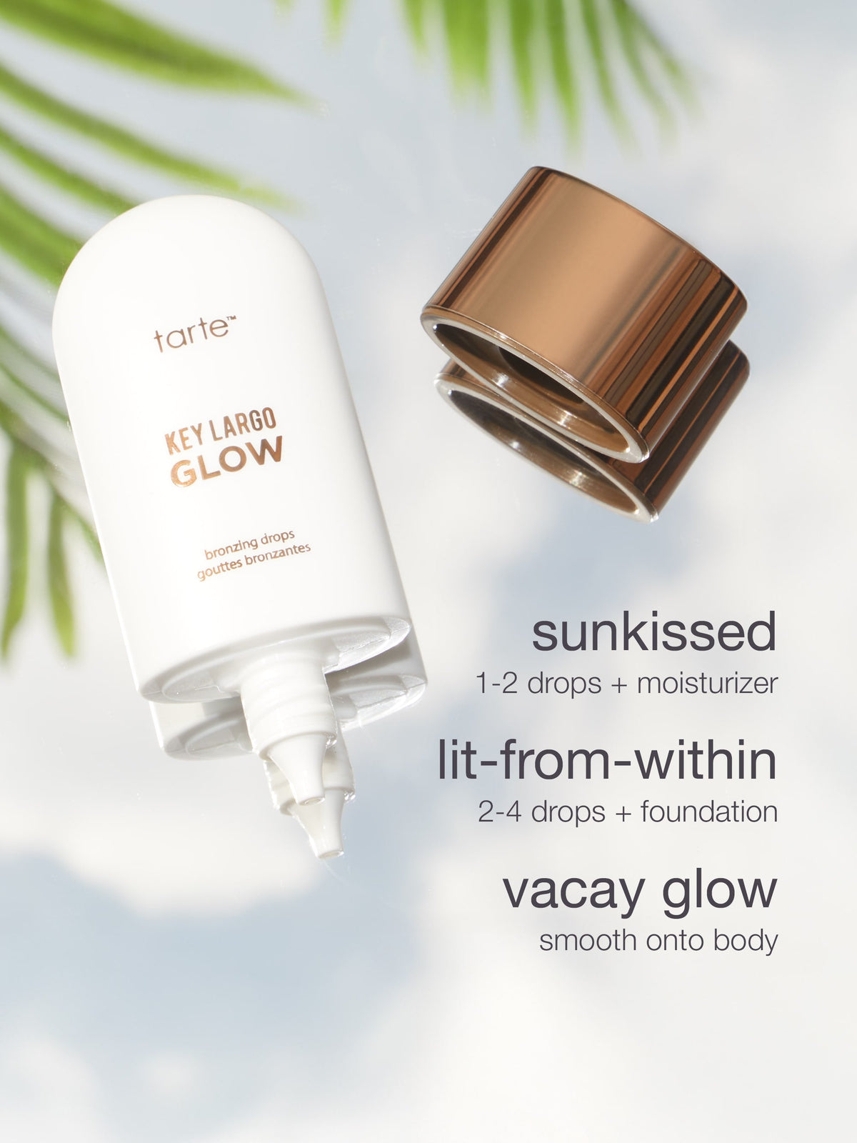 travel-size Key Largo glow bronzing drops