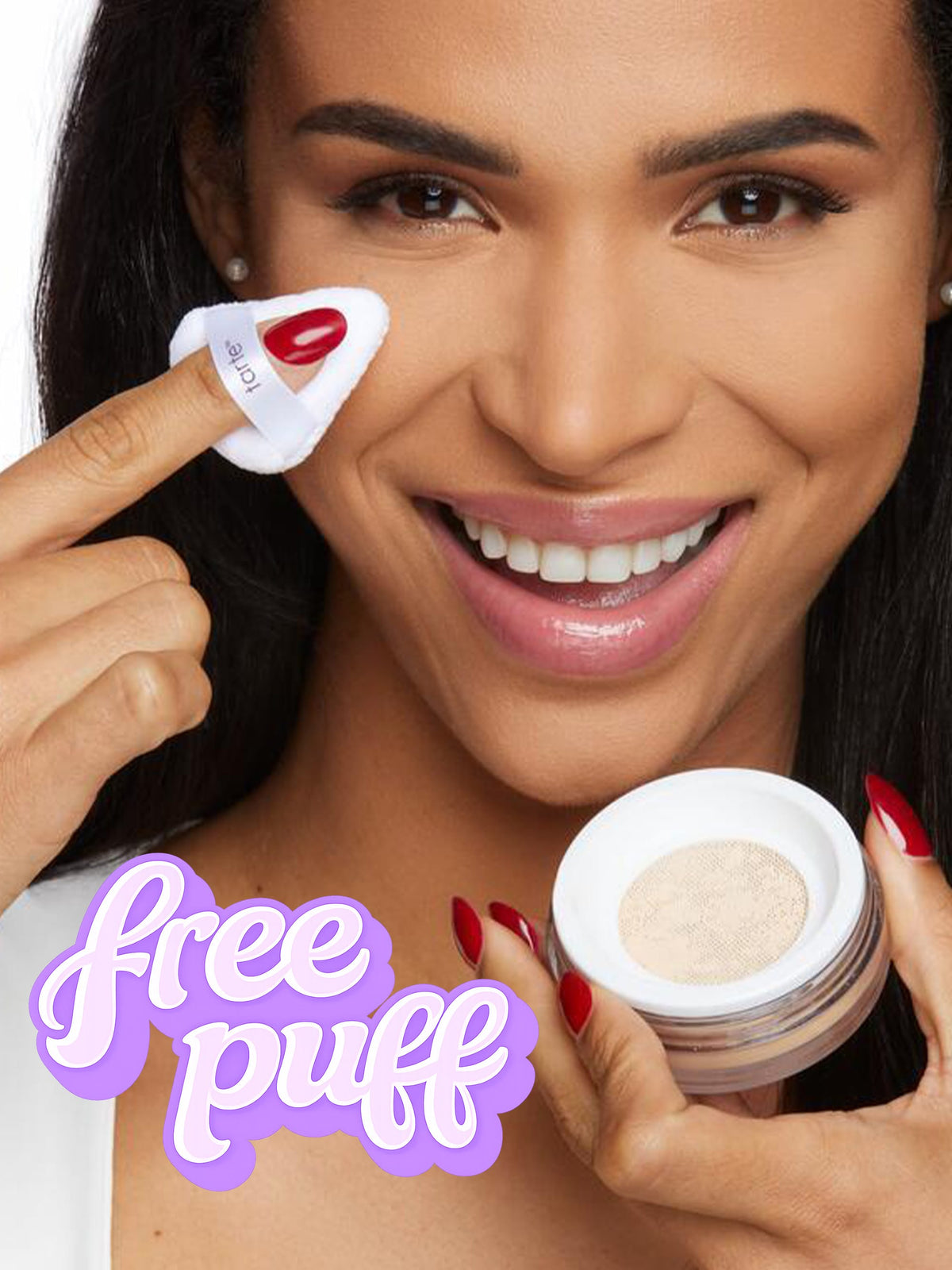 travel-size creaseless setting & brightening powder