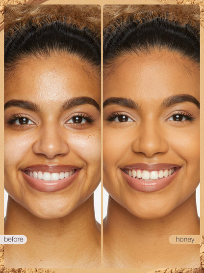 travel-size creaseless setting & brightening powder