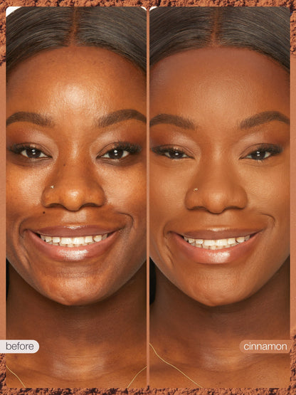 travel-size creaseless setting & brightening powder