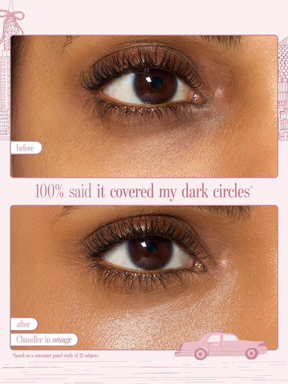 face card never declines CC undereye & brush